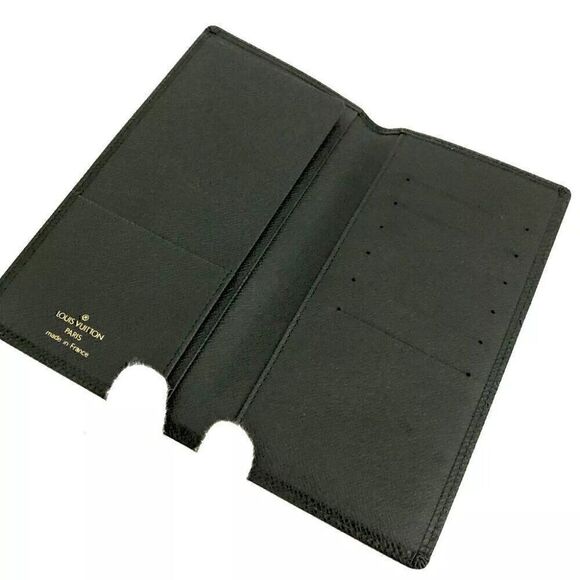 Louis Vuitton Taiga Porte Valeurs Cartes Credit Leather Long Wallet/3AE3175 - Picture 2 of 8